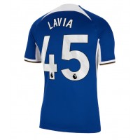 Echipament fotbal Chelsea Romeo Lavia #45 Tricou Acasa 2023-24 maneca scurta